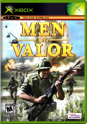 Men of Valor (USA) 2D Box Front